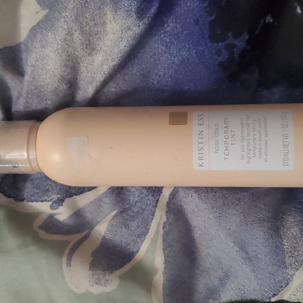 Kristen Ess temporary rose gold tint